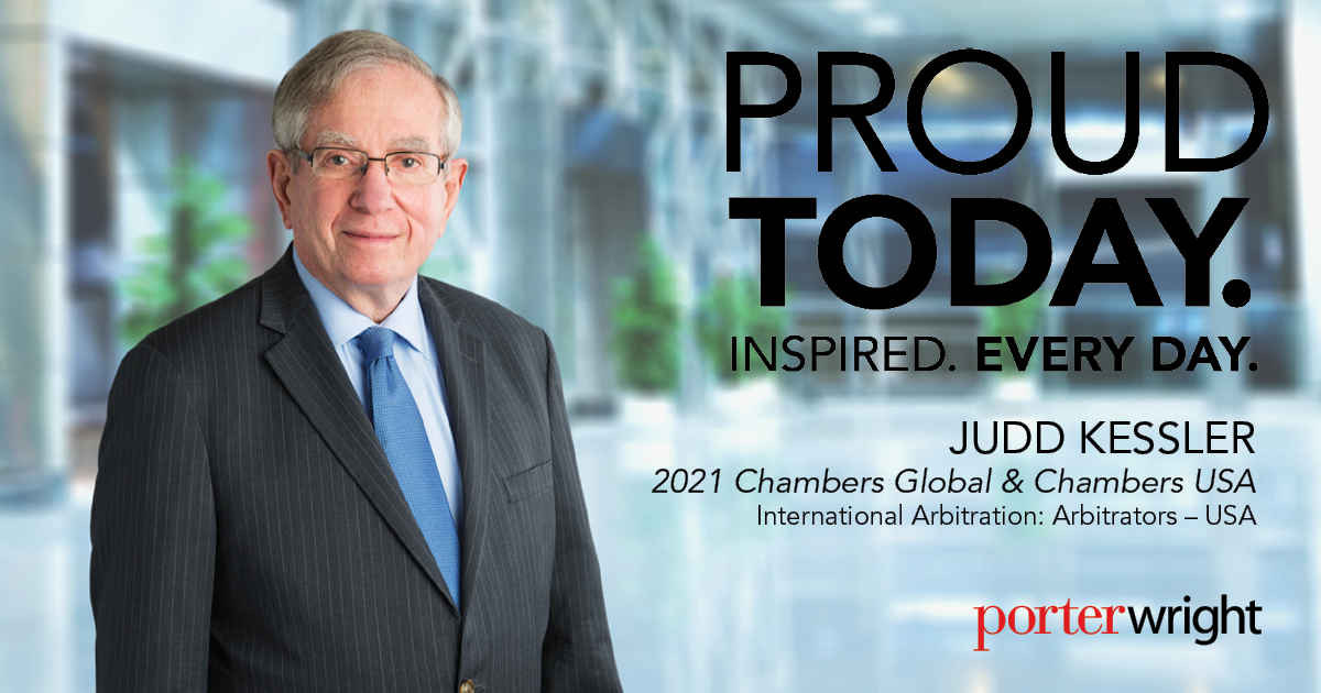 Judd Kessler earns 2021 Chambers Global top honor for international