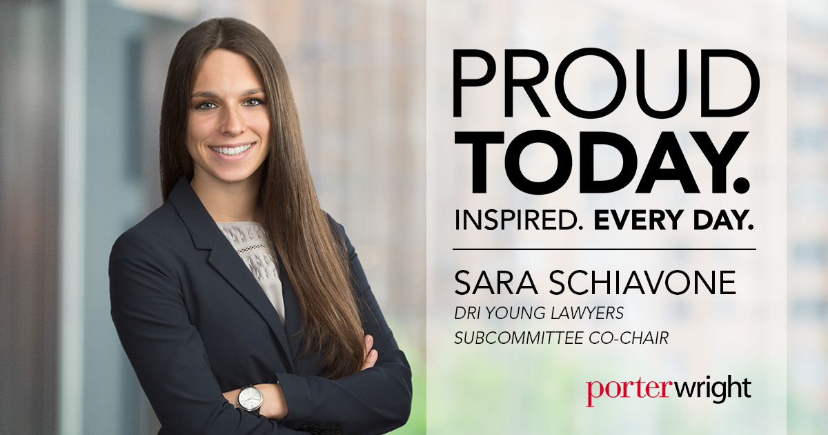 Sara Schiavone appointed cochair of DRI Young Lawyers